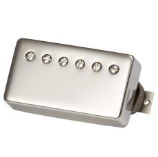 Gibson Custombucker Plus Nickel (Double Black Nickel Cover Unpotted 2-Conductor Alnico 3 8.6K)