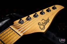 Suhr J Select Standard Plus Trans Black / Roasted Maple_2