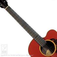 VERSOUL Buxom Minor 6 Cutaway Gold Label (Fiesta Red Top)_5