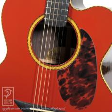 VERSOUL Buxom Minor 6 Cutaway Gold Label (Fiesta Red Top)_14