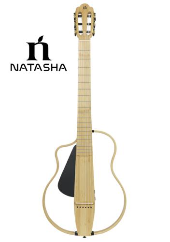 NATASHA NBSG Nylon "Lefty" Smart Guitar Natural《エレガット/サイレントギター》【オンラインストア限定】