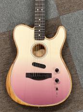 Fender FSR Acoustasonic Player Telecaster Burgundy Fade_2