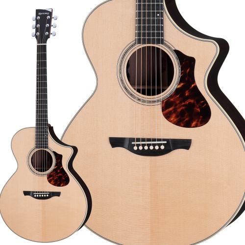 HISTORY NT-C3 Natural (ナチュラル) エレアコギター アコースティックギター オール単板 日本製 PU搭載 専用ケース