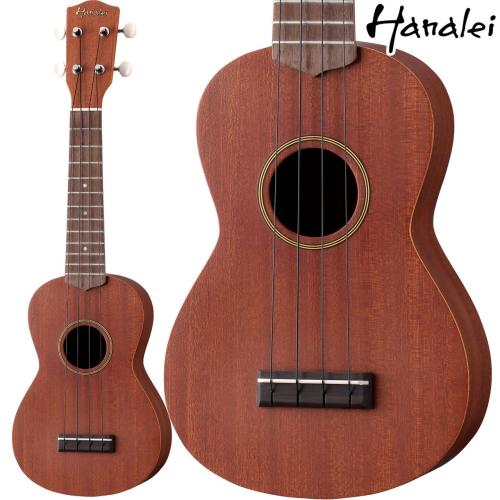 Hanalei HUK-10SII ソプラノウクレレ ソフトケース付属 マホガニーボディHUK10SII