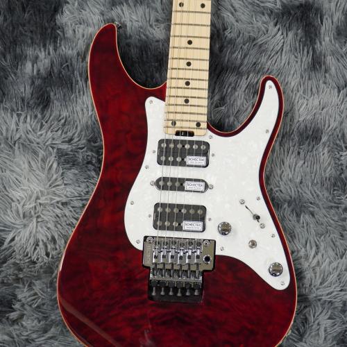 SCHECTER JAPAN SD-2-24-AL RED (See-thru Red) / Maple【2025年製】