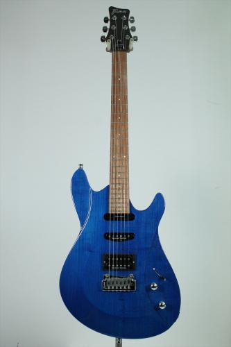 Framus Pro Series Team Built Diabro Ⅱ Pro / Ocean Blue Transparent High Polish