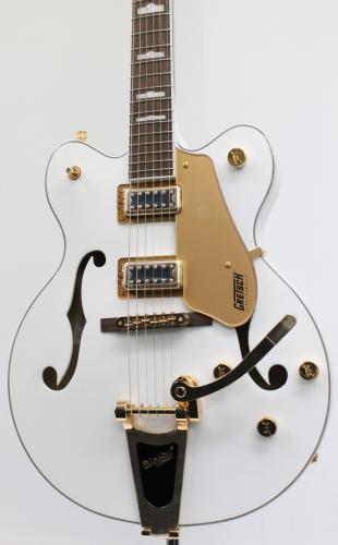 Gretsch G5422TG Electromatic Classic Hollow Body Double-Cut with Bigsby and Gold Hardware / Snowcrest White
