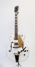 Gretsch G5422TG Electromatic Classic Hollow Body Double-Cut with Bigsby and Gold Hardware / Snowcrest White_3