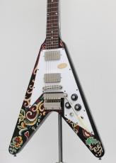 Epiphone Jimi Hendrix "Love Drops" Flying V Ebony / 3.22kg