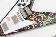 Epiphone Jimi Hendrix "Love Drops" Flying V Ebony / 3.22kg_3