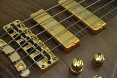 Warwick Custom Shop Master Built Streamer Stage I 5st Broad Neck / Antique Tobacco Transparent Satin_5