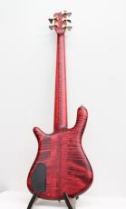 Warwick Custom Shop Master Built Streamer Stage I 5st Broad Neck / Burgundy Red Transparent Satin_8