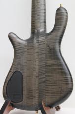 Warwick Custom Shop Master Built Streamer Stage I 5st Broad Neck / Nirvana Black Transparent Satin_6