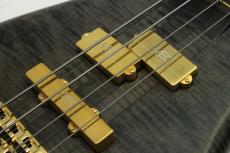 Warwick Custom Shop Master Built Streamer Stage I 5st Broad Neck / Nirvana Black Transparent Satin_11