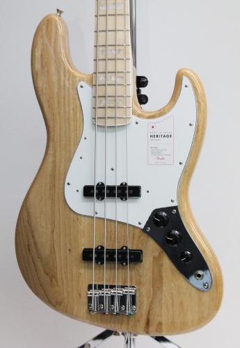 Fender Made in Japan Heritage 70s Jazz Bass / Natural / 4.64kg