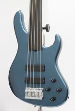 Sadowsky MetroLine ML24 MS5 ASH Fretless / Solid Dark Lake Placid Blue Metalic High Polish【5弦フレットレス】