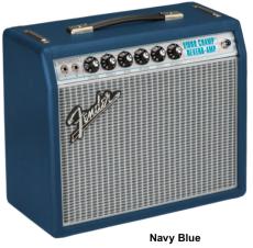 Fender FSR '68 Custom Vibro Champ Reverb Navy Factory Special Run_3