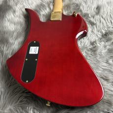 B.C.Rich Mockingbird-650JE -See-Through Red Burst【現物画像】_4