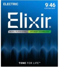 Elixir OPTIWEB CUSTOM LIGHT #19027【09-46/エレキギター弦】