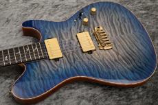 Sugi Custom Order DS496E 6A Quilt Maple/HM/F-Maho Dark See Through Blue #S250138 【現地選定材】_5