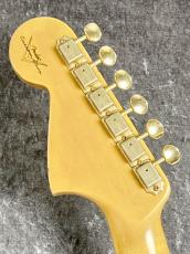 Fender Custom Shop Custom Build 1962 Jaguar Heavy Relic Black Over Olympic White ≒3.84kg #R149728_6