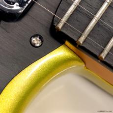 Fender American Ultra II Stratocaster HSS, Ebony Fingerboard, Solar Flare_10