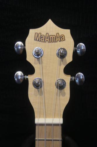 MaAmAa Banjo Ukulele Open Back MBU-PO YL