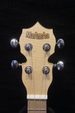 MaAmAa Banjo Ukulele Open Back MBU-PO BK