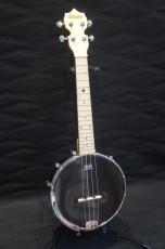 MaAmAa Banjo Ukulele Open Back MBU-PO BK_5