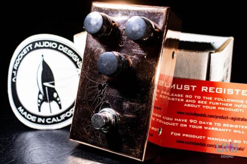 J.Rockett Audio Designs The Jeff Archer Boost Overdrive - Copper Plated