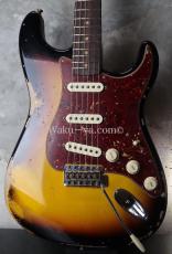 Fender Custom Shop '61 Stratocaster / Limited Edition Feded 3-Color Sunburst / Heavy Relic_4