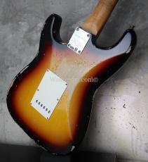 Fender Custom Shop '61 Stratocaster / Limited Edition Feded 3-Color Sunburst / Heavy Relic_5