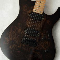 Black Smoker FUTURA-S HH w/Birds Eye Maple, Marble Wood -Dark Brown Burst-