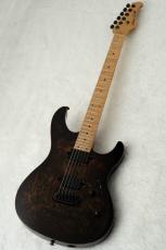 Black Smoker FUTURA-S HH w/Birds Eye Maple, Marble Wood -Dark Brown Burst-_2