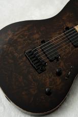 Black Smoker FUTURA-S HH w/Birds Eye Maple, Marble Wood -Dark Brown Burst-_4