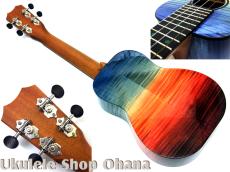 Kanile'a [ILIKAI-C]コンサート カーリーメイプル(水平線夕焼けカラー)_2