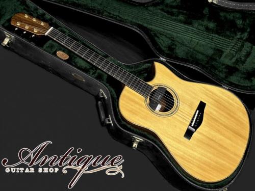 Kameoka Guitar KMD Cutaway 2011 Natural /European-Spruce Top, Indian-Rosewood S&B, Honduras-Mahogany Neck, Ebony FB w/Enfini Custom Works R-Zero PU EX+++ "Oshio Kotaro"