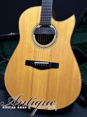 Kameoka Guitar KMD Cutaway 2011 Natural /European-Spruce Top, Indian-Rosewood S&B, Honduras-Mahogany Neck, Ebony FB w/Enfini Custom Works R-Zero PU EX+++ "Oshio Kotaro"_2