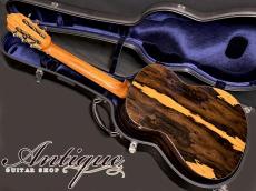 Kim Lissarrague Lattice Bracing Archback Concert 2023 No.392 Natural Cedar Top Ziricote S&B Near-Mint "Killer Sound"_3