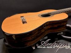 Kim Lissarrague Lattice Bracing Archback Concert 2023 No.392 Natural Cedar Top Ziricote S&B Near-Mint "Killer Sound"_6