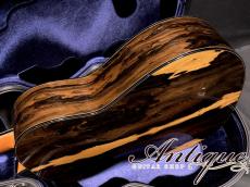 Kim Lissarrague Lattice Bracing Archback Concert 2023 No.392 Natural Cedar Top Ziricote S&B Near-Mint "Killer Sound"_7