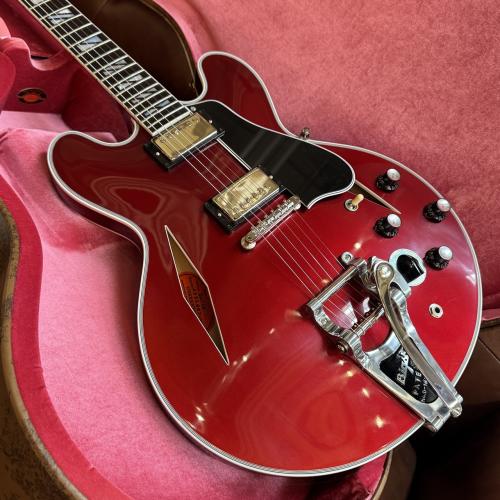 Gibson 【M2M】1959 ES-355 Bound Diamond F-Holes Varitone Bigsby Sparkling Burgundy Gloss[4.01kg]