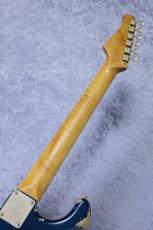 XOTiC XSC-2 Roasted Flame Maple Neck Heavy Aged ~Mercedes Blue Metallic~ 4040_8