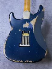 XOTiC XSC-2 Roasted Flame Maple Neck Heavy Aged ~Mercedes Blue Metallic~ 4040_9