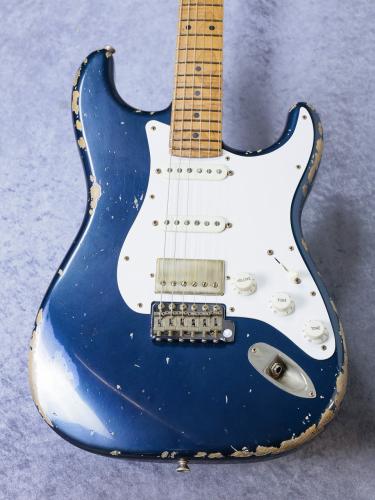 XOTiC XSC-2 Roasted Flame Maple Neck Heavy Aged ~Mercedes Blue Metallic~ 4041