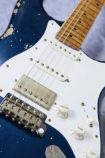 XOTiC XSC-2 Roasted Flame Maple Neck Heavy Aged ~Mercedes Blue Metallic~ 4041_4