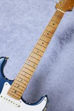 XOTiC XSC-2 Roasted Flame Maple Neck Heavy Aged ~Mercedes Blue Metallic~ 4041_6