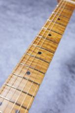 XOTiC XSC-2 5A Grade Roasted Flame Maple Neck ~Mercedes Blue Metallic ~ 4038_5