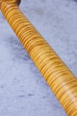 XOTiC XSC-2 5A Grade Roasted Flame Maple Neck ~Mercedes Blue Metallic ~ 4038_8