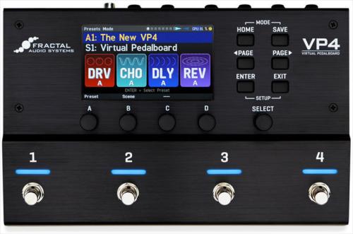 Fractal Audio Systems VP4  -Virtual Pedalboard-